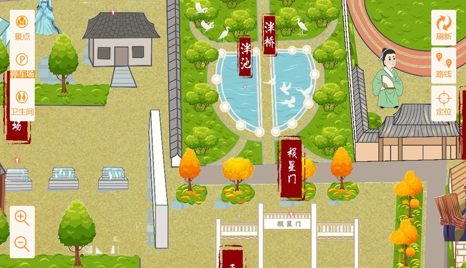 红河手绘地图景区语音讲解导览系统：智慧景区建设的基石