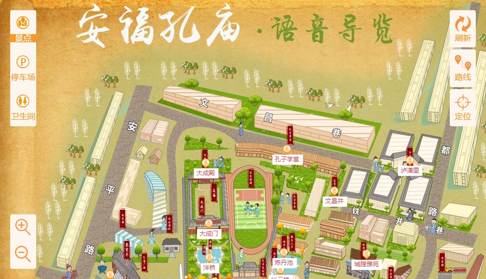 红河手绘地图：智慧景区智能化服务的延伸